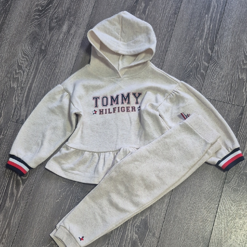 Tommy Hilfiger Off-White Kids Tracksuit